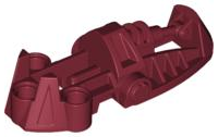 Large Figure Foot, Toa Metru in Dark Red