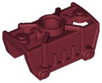 Large Figure Limb Cover (Toa Metru) in Dark Red