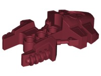 Large Figure Foot, Toa Hordika in Dark Red