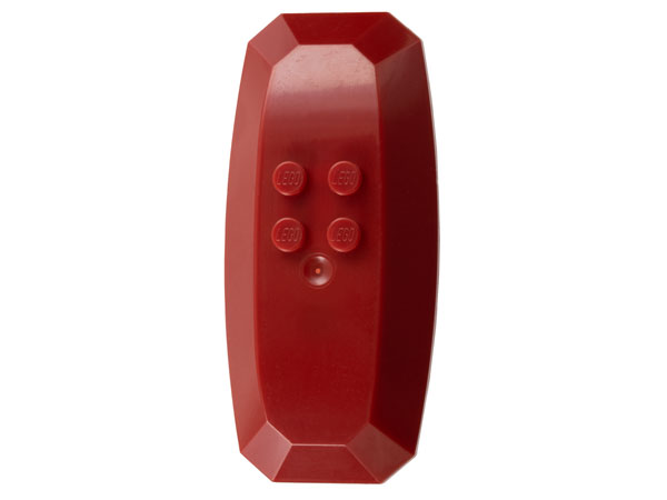 Shield from Nestle Promo Figure - Shadow Knight with Spear and Shield in Dark Red
