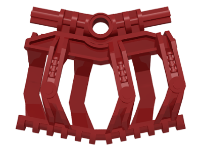 Large Figure Weapon, Zamor Sphere Holder in Dark Red