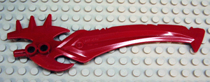 Large Figure Weapon Sword, Vladek, Lord (Series 3) in Dark Red