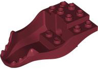 Animal Body Part, Dragon Head Long in Dark Red