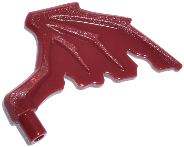 Creature Body Part, Dragon, Wing in Dark Red