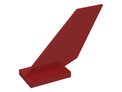 Tail Shuttle in Dark Red
