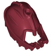 Large Figure Mask Perditus/Sahmad in Dark Red