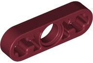 Technic Beam 1 x 3 Thin in Dark Red