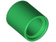 Technic Pin Connector Round 1L [Beam] in Green