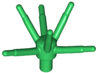 Plant, Flower Stem with Bar and 6 Stems in Green