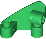 Technic Panel Fairing #10 Medium Triangle Smooth in Green
