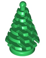 Plant, Pine Tree - Small 2 x 2 x 4 in Green