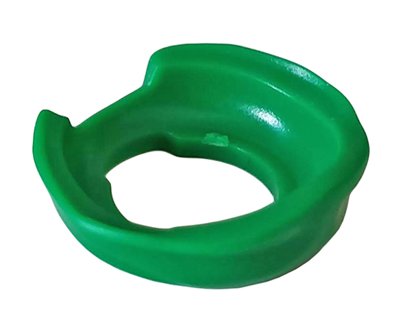 Minifig Neckwear Ninja Face Scarf in Green