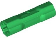 Technic Driving Ring Connector Smooth [2 rounded and 2 flat side walls] in Green