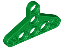 Technic Beam Triangle Thin [Type I] in Green