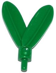 Headwear Accessory Plume / Feathers with Pin in Green