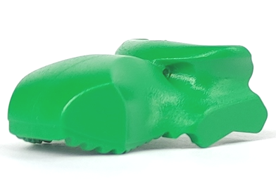 Animal Body Part, Dinosaur, Tyrannosaurus Rex / Spinosaurus Head [Plain] in Green