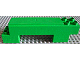 Duplo Road Section Straight 2 x 7 x 2 in Green