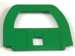 Duplo Van, Rear Door in Green