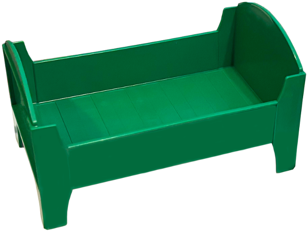 Duplo Bed Large in Green