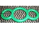 Primo Teether Chain Link End in Green