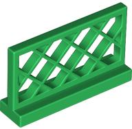 Fence Lattice 1 x 4 x 2 in Green