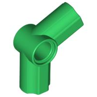 Technic Axle and Pin Connector Angled #5 - 112.5° in Green
