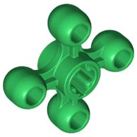 Technic Knob Wheel in Green