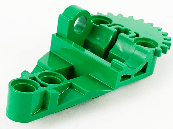 Technic Gearbox Half in Green