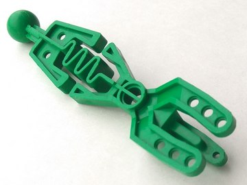 Large Figure Skeletal, Arm Forked with Flexible Center and Ball Joint in Green
