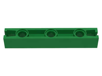 Znap Beam 7, 3 Holes in Green