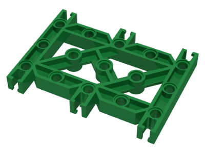 Znap Grid 9 x 7, 15 Holes in Green
