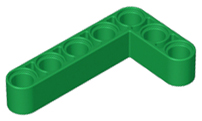 Technic Beam 3 x 5 L-Shape Thick in Green