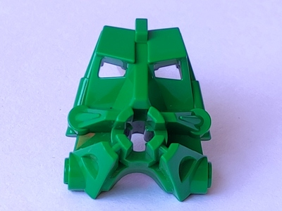 Large Figure Head Connector Block 3 x 4 x 1 2/3 in Green