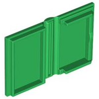 Book 2 x 3 [Plain] in Green