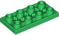Tile Special 2 x 4 Inverted in Green
