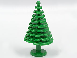 Plant, Pine Tree, Large, 4 x 4 x 6 2/3 in Green