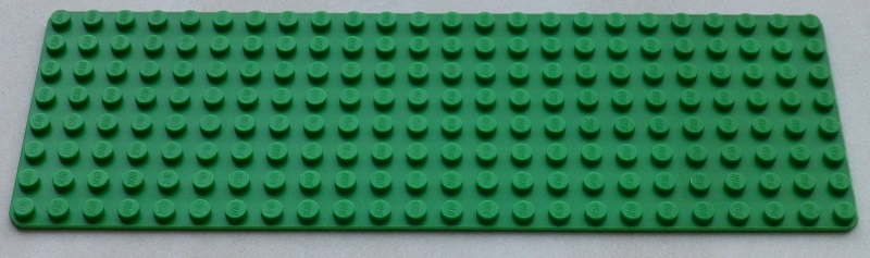 Baseplate 8 x 24 in Green