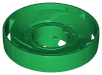 Rotor, Spinner, 10 Diameter in Green
