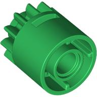 Technic Gear 12 Tooth with Clutch on One Side in Green