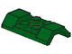Wheel Arch, Mudguard 2 x 4 [Smooth] in Green