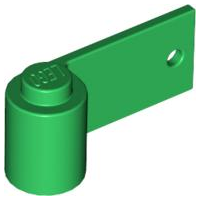 Door 1 x 3 x 1 Right in Green
