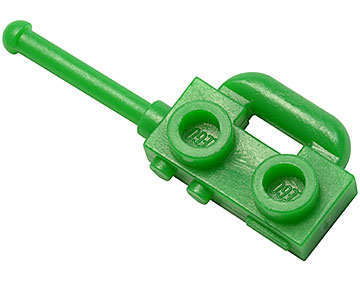 Equipment Radio [Extended Handle, Compact Speaker Grille] in Green