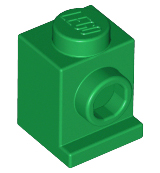 Brick Special 1 x 1 with Headlight in Green