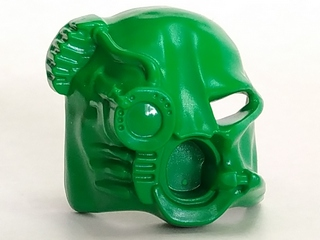 Large Figure Mask Akaku Nuva in Green