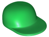 Hat / Cap Long Peak [Plain] in Green