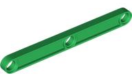 Technic Beam 1 x 9 Thin with 3 Holes in Green