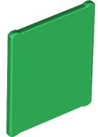 Glass For Frame 1 x 3 x 3 in Green