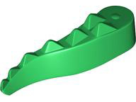 Animal Body Part, Alligator / Crocodile / Dragon / Dinosaur Tail in Green