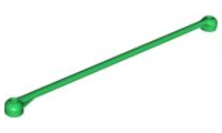Duplo Plant Vine 13L (Duplo Length) without Studs in Green