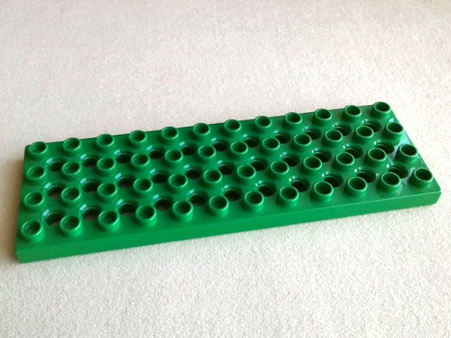 Duplo Toolo Plate 4 x 12 in Green